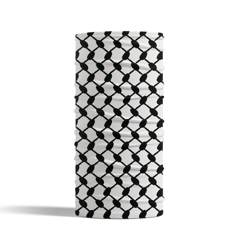 Palestine Flag Scarf25x 50cm Palestinian Keffiyeh Bandanas Neck Gaiter Seamless Arabia Scarves Palestine Arabic Face Masks