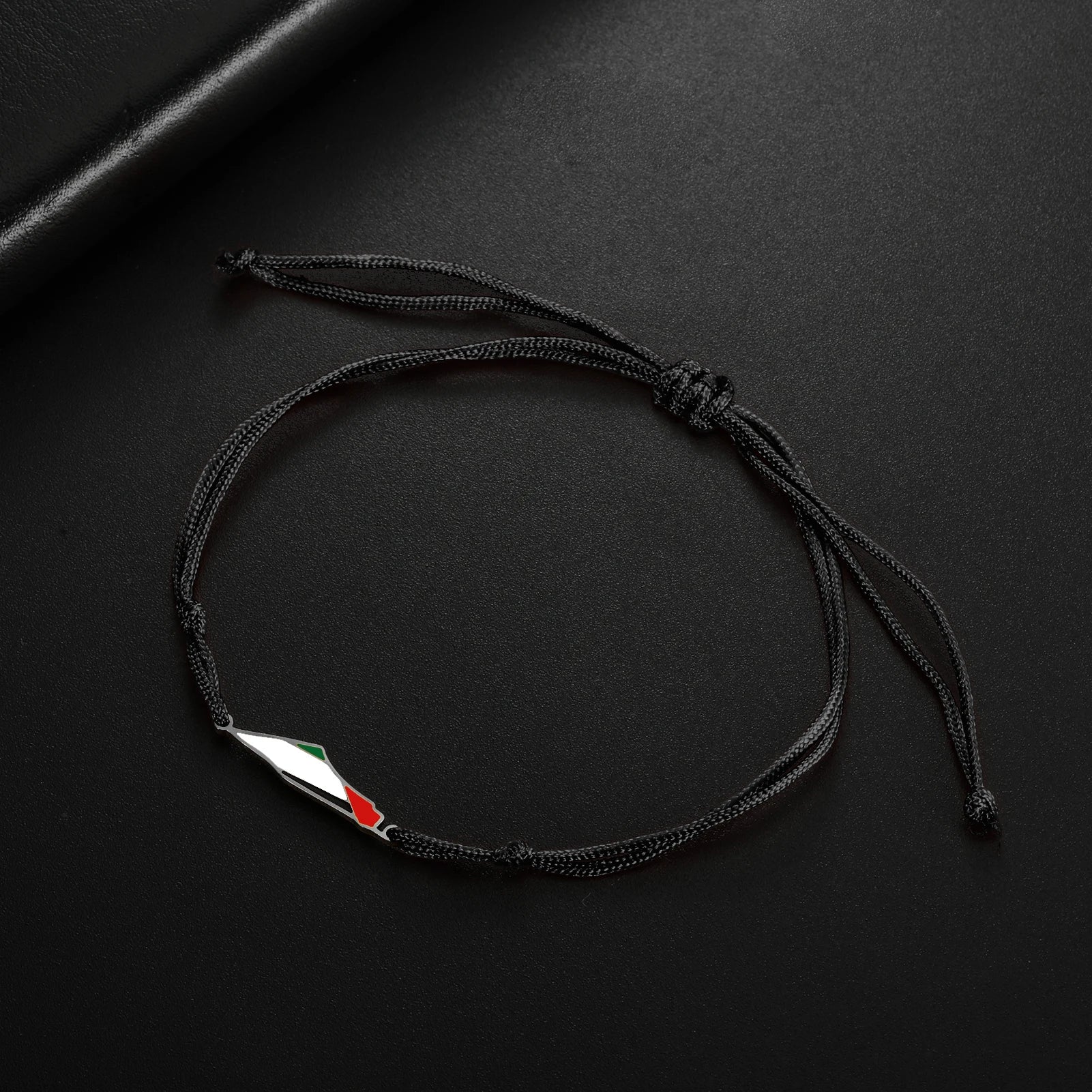 COOLTIME Palestine Map Charm Women Bracelets Stainless Steel Adjustable Double Layer Men Geography Bracelet jewelry Wholesale