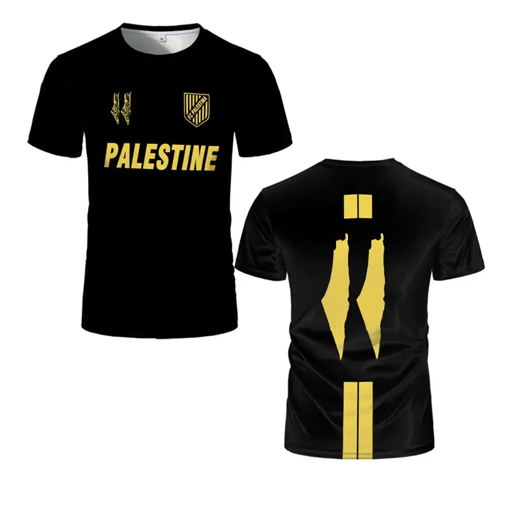 New Palestinian Flag Jersey Summer Light Luxury