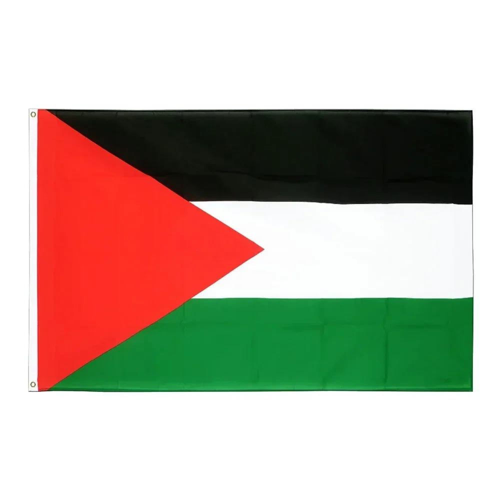 90x150cm Palestine Flag Hanging High Quality Polyester Gaza Palestinian banner For Decoration