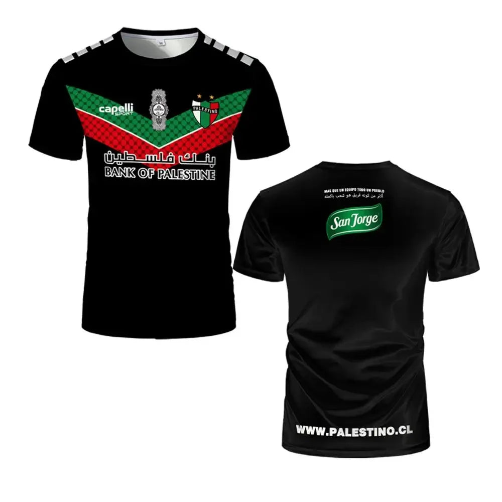 New Palestinian Flag Jersey Summer Light Luxury